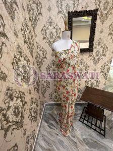 Chinon Printed Saree