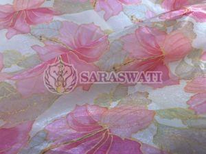 Organza Digital Printed Fabric