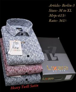 men satin shirts