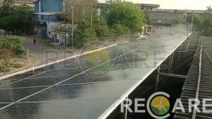 Solar Panel Rooftop Mounting Structure