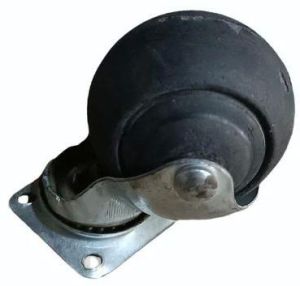 Rubber Ball Caster Wheel