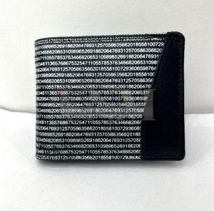 GW003 Mens Black Leather Wallet