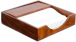 Wood Tissue holder
