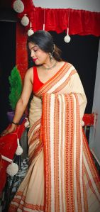 Dhaniyakhali Design saree