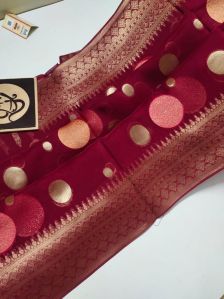 banarasi semi Georgette sarees