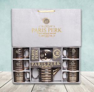 Paris Perk 8 Piece Antique Tea Set
