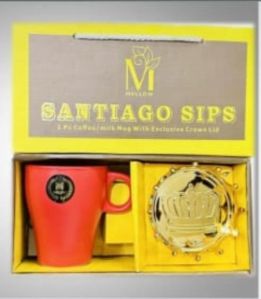 Santigo Sips Coffee Mug Set with Lid
