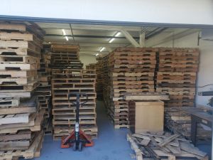 Compressed Wood Pallets