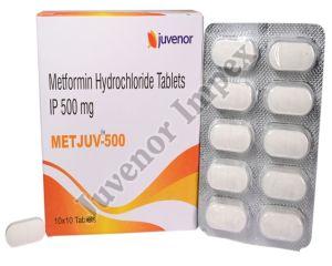 Metformin HCL Sustained Release 500mg Tablets