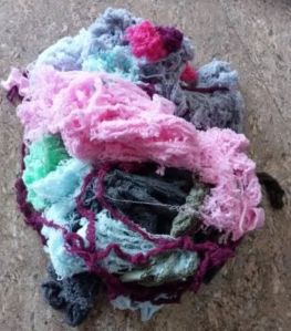 Multicolor Banian Yarn Waste