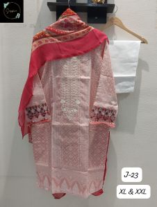 Pakistani Pure Cotton Printed Suit