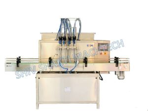 Four Head Gear Pump Filling Machine