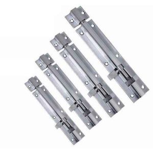 4 Pieces Stainless-Steel Tower Bolt