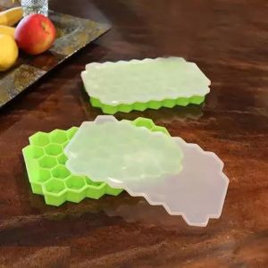 Silicone Honey Ice Tray with Lid