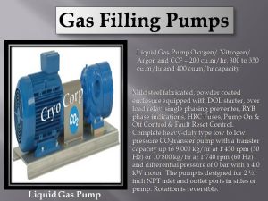 Liquid Gas Pump