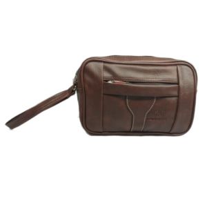 Mens Leather Hand Pouch