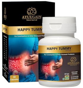 ayuugain happy tummy indigestion acidity relief capsules