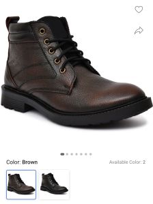 wc02 high ankle leather boot