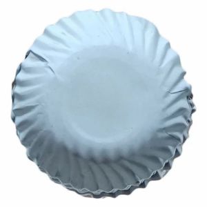 Plain Round 6 Inch Duplex Paper Plate