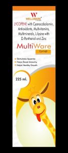 Wellware MultiWare Multivitamin Syrup