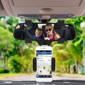 car rear view mobile holder