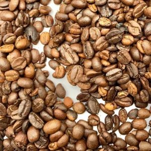 Raw Roasted Coffee Beans