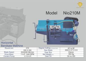 Manual Degree Cutting Bandsaw