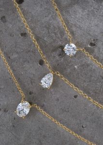 Moissanite Diamond Necklace