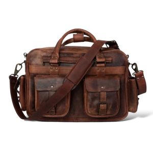 WILSON LEATHER PILOT BRIEFCASE