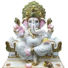 Marble Ganesh Ji Statue