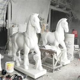 Marble Horse Statue