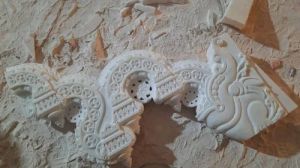 White Marble Stone Carving Design