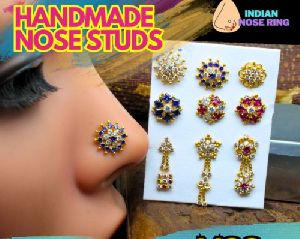 gold plated nose rings
