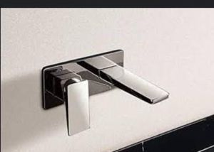 Wall mount basin mixer