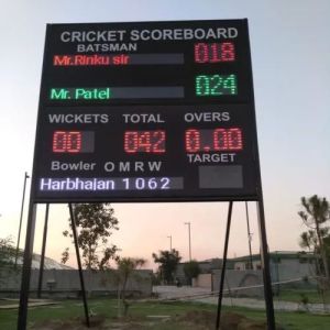 Cricket LED Score Board