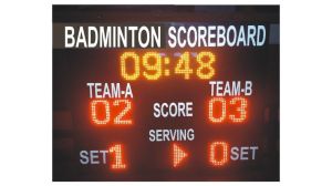 LED Badminton Scoreboard