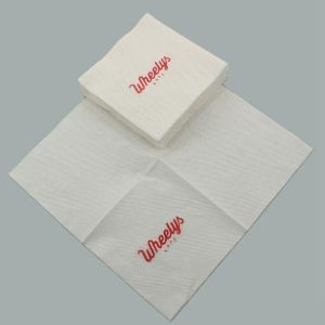 Custom Logo Print Table Napkins Disposable