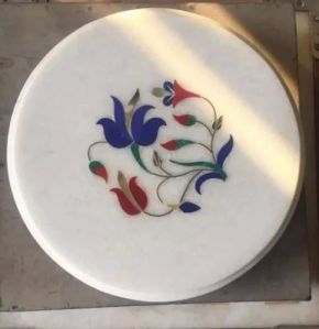 Marble Inlay Chakla