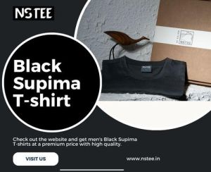 men black supima t-shirts