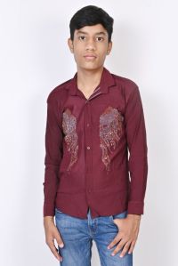 BOYS STONE WORK SHIRT