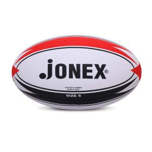JJ Jonex Match Rugby Ball Size 5, Multicolor (MYC)