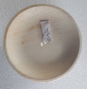 6 inch Shallow Areca plate