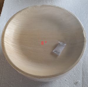 8 inch Shallow Areca plate