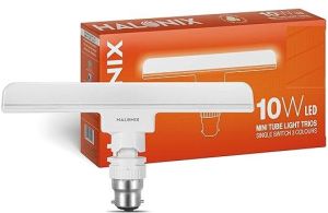 Halonix 10 Watts B22d LED bulb tube Light Cool White, Pack o