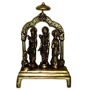 Brass Ram Darbar Statue