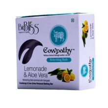 cowpathy Natural lemon soap