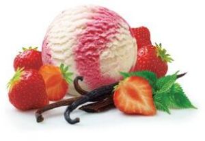 Strawberry Vanilla Ice Cream