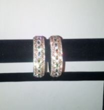 Handmade lac Crystal bangles