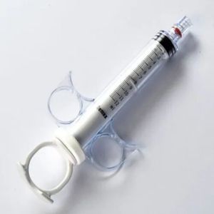 Coronary control syringe