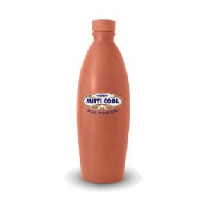 Earthen Clay Water Bottle